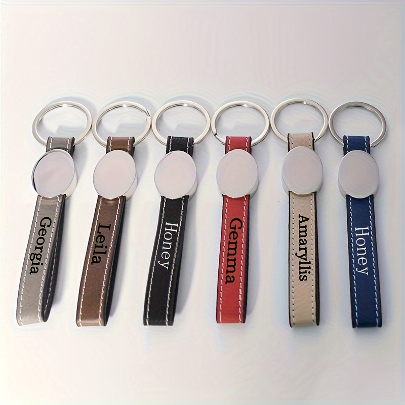 Personalized Engraved Gift - Personalised Name Keychain, Zinc Alloy Keyring