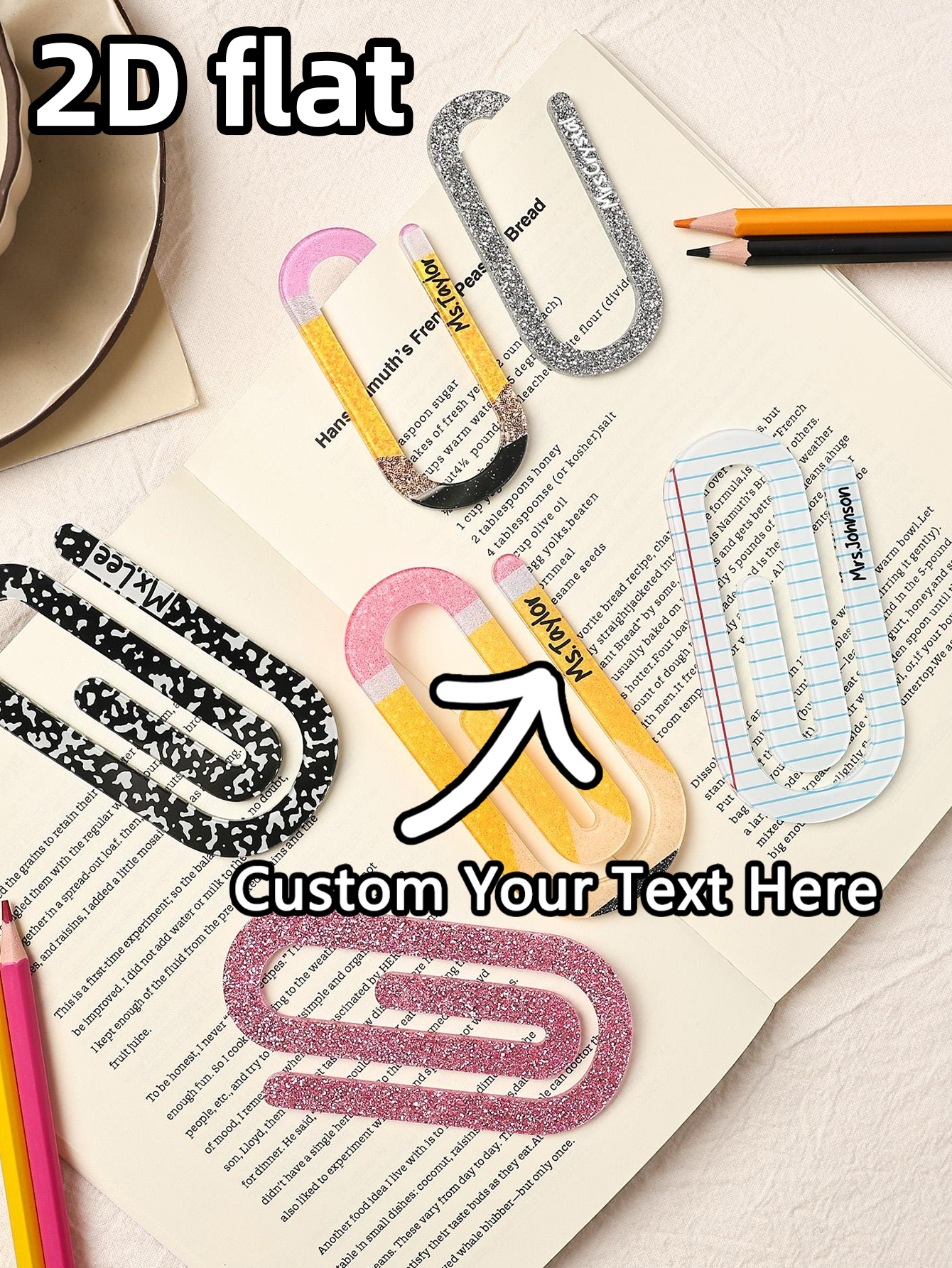 1PC Custom Bookmark - Personal - Personalized Engraved Gift reseña y precio
