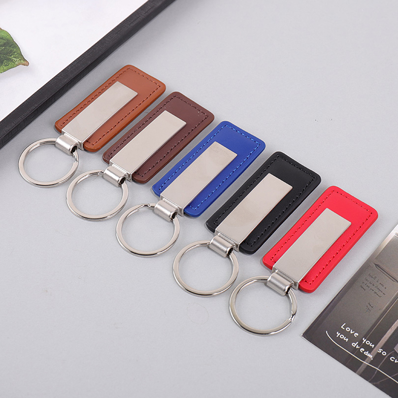 PU Leather Custom Name Keychai - Personalized Engraved Gift reseña y precio