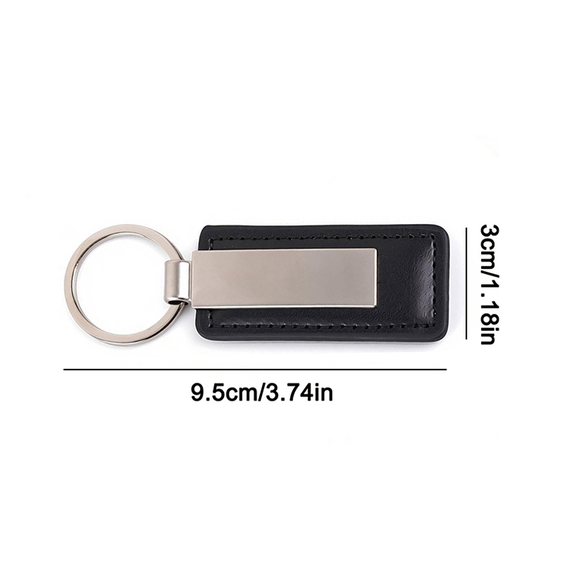 PU Leather Custom Name Keychai - Personalized Engraved Gift reseña y precio