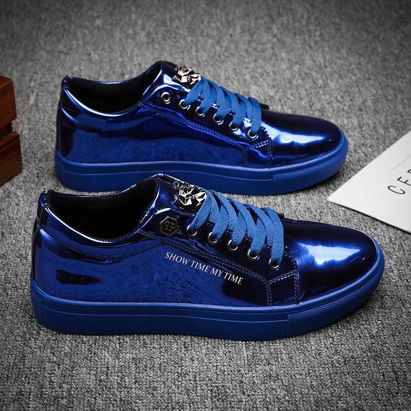 Luxury Men Casual Sneakers Blu - Luxury Lifestyle Fashion reseña y precio