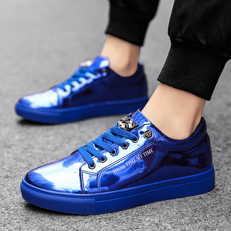Luxury Men Casual Sneakers Blu - Luxury Lifestyle Fashion reseña y precio