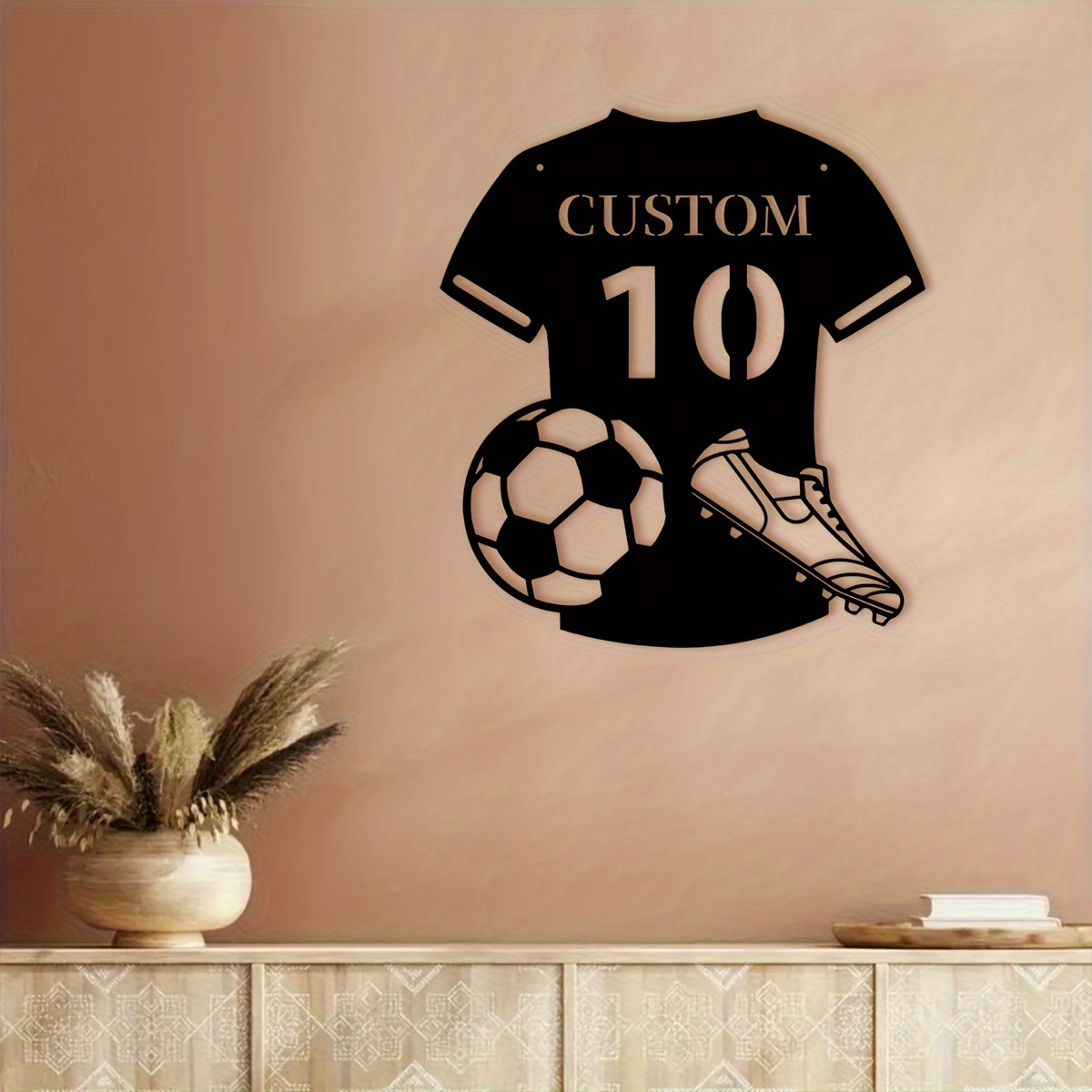 Custom Metal Soccer Jersey Sig - Personalized Engraved Gift reseña y precio