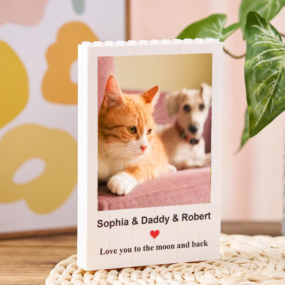 1PC Custom Pet Building Blocks - Personalized Engraved Gift reseña y precio