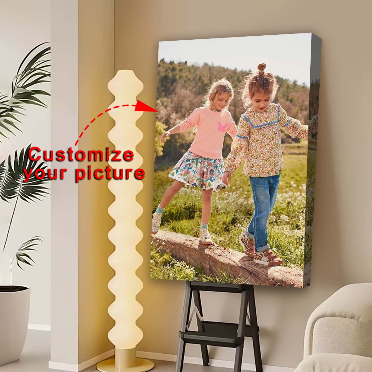 Custom photo canvas printing,  - Personalized Engraved Gift reseña y precio