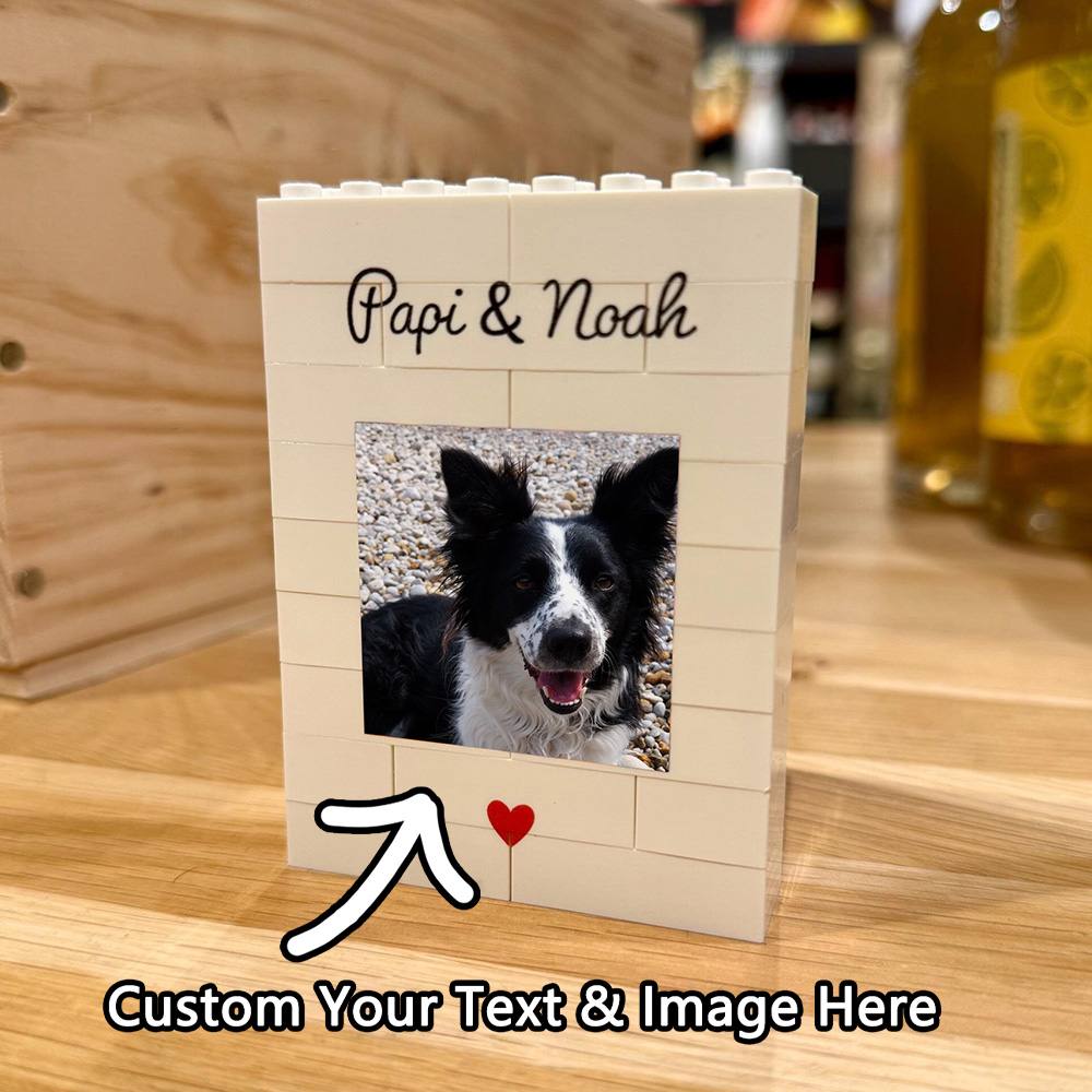 1PC Custom Pet Building Blocks - Personalized Engraved Gift reseña y precio