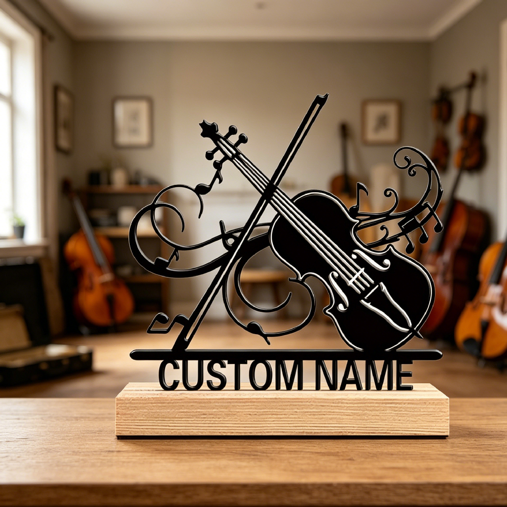 Personalized Violin Cello Meta - Personalized Engraved Gift reseña y precio