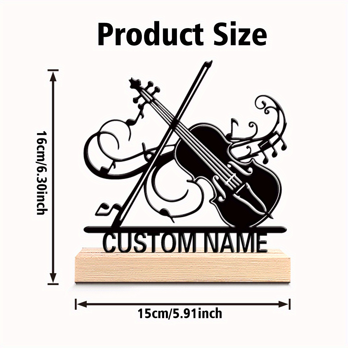 Personalized Violin Cello Meta - Personalized Engraved Gift reseña y precio
